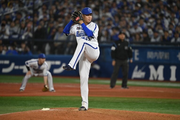 日本シリーズ第6戦を締め括った森原康平　©Naoya Sanuki