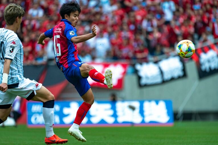 FC東京時代（当時17歳）　©BUNGEISHUNJU