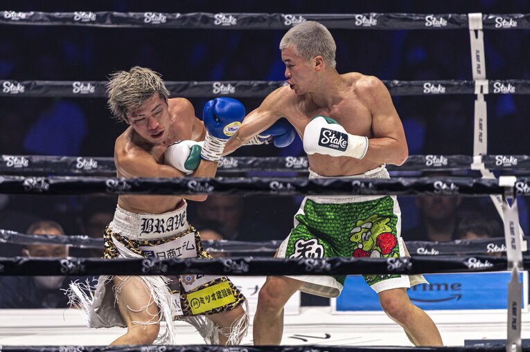 那須川天心vs.与那覇勇気　©Takuya Sugiyama