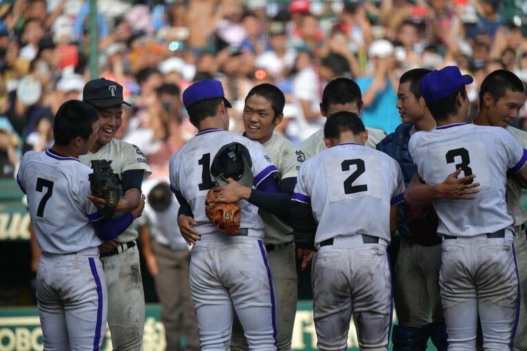 2018年の夏の甲子園を盛り上げた大阪桐蔭高・藤原　©︎Hideki Sugiyama
