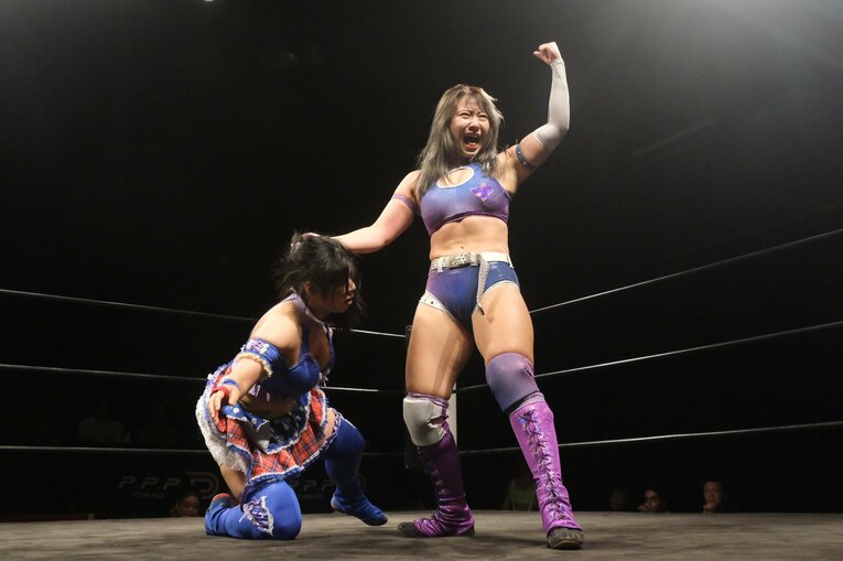 復帰戦だけに手探りの闘いでもあったが、格上からの勝利は勲章だ　©Norihiro Hashimoto