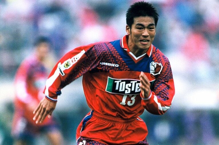 アントラーズ時代の柳沢敦　©Sports Graphic Number