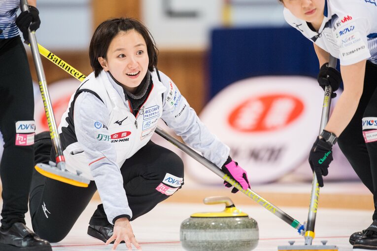 【カーリング女子レア写真】2017年の藤沢五月（写真は右に続きます） ©Nanae Suzuki