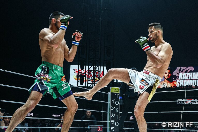 『RIZIN男祭り』クレベル・コイケvs.ラジャブアリ・シェイドゥラエフ　©RIZIN FF