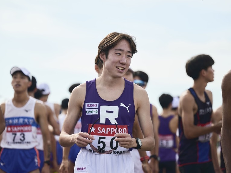 立教大・馬場賢人（3年）　©Yuki Suenaga