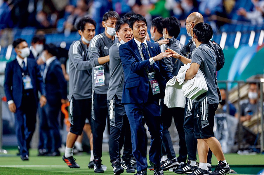 崖っぷち森保ジャパンに提言。次戦に向けて見直すべきは……。<Number Web> photograph by Kiichi Matsumoto/JMPA