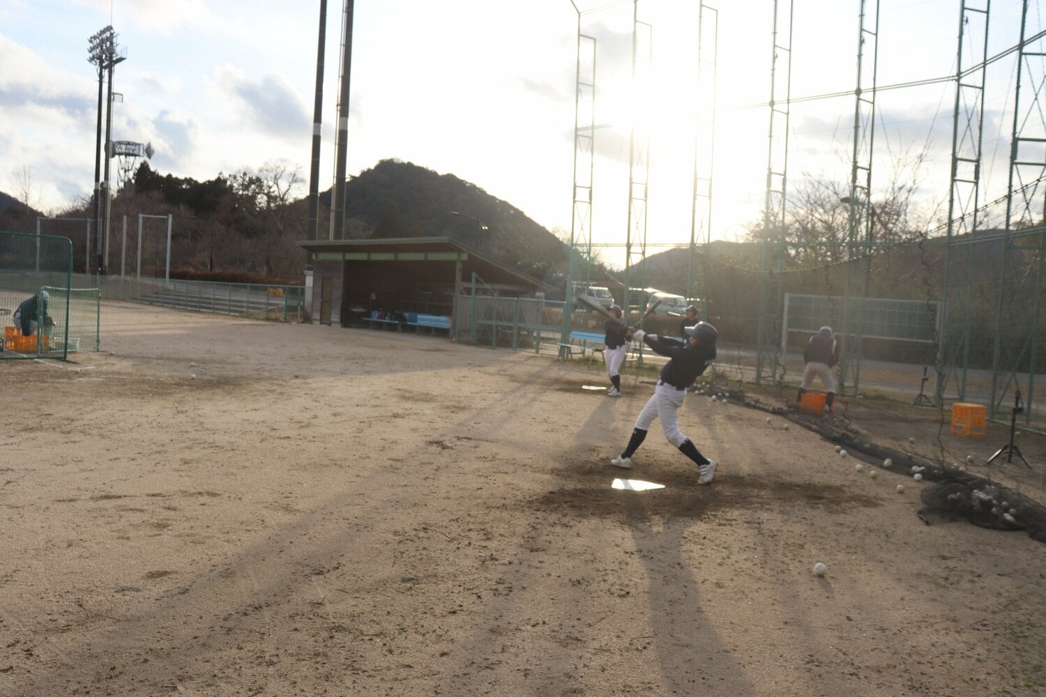 隠岐の中学生たち。練習風景　©Yuki Kashimoto