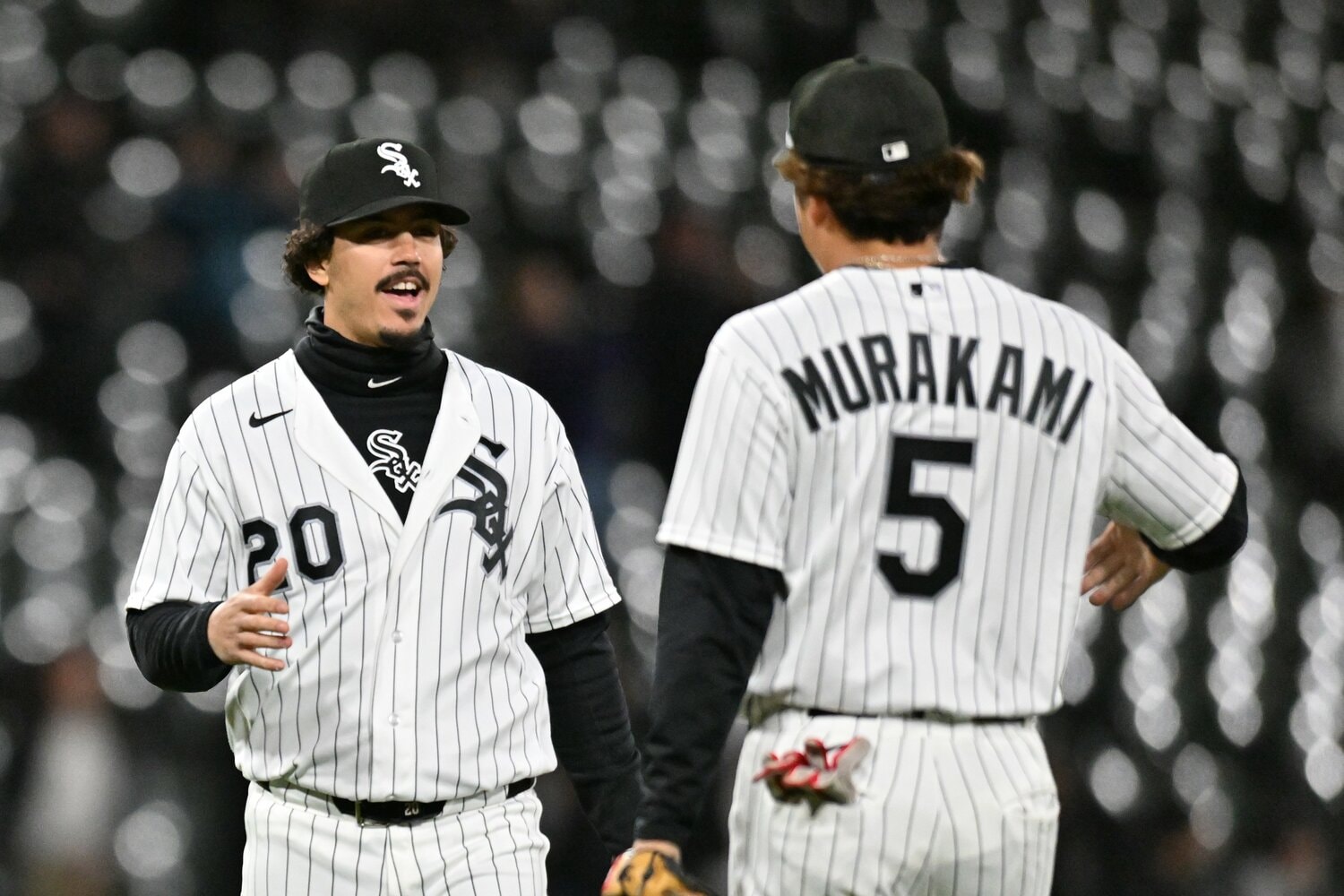 村上に信頼を寄せるミゲール・バルガス ©︎Patrick Gorski/Icon Sportswire via Getty Images