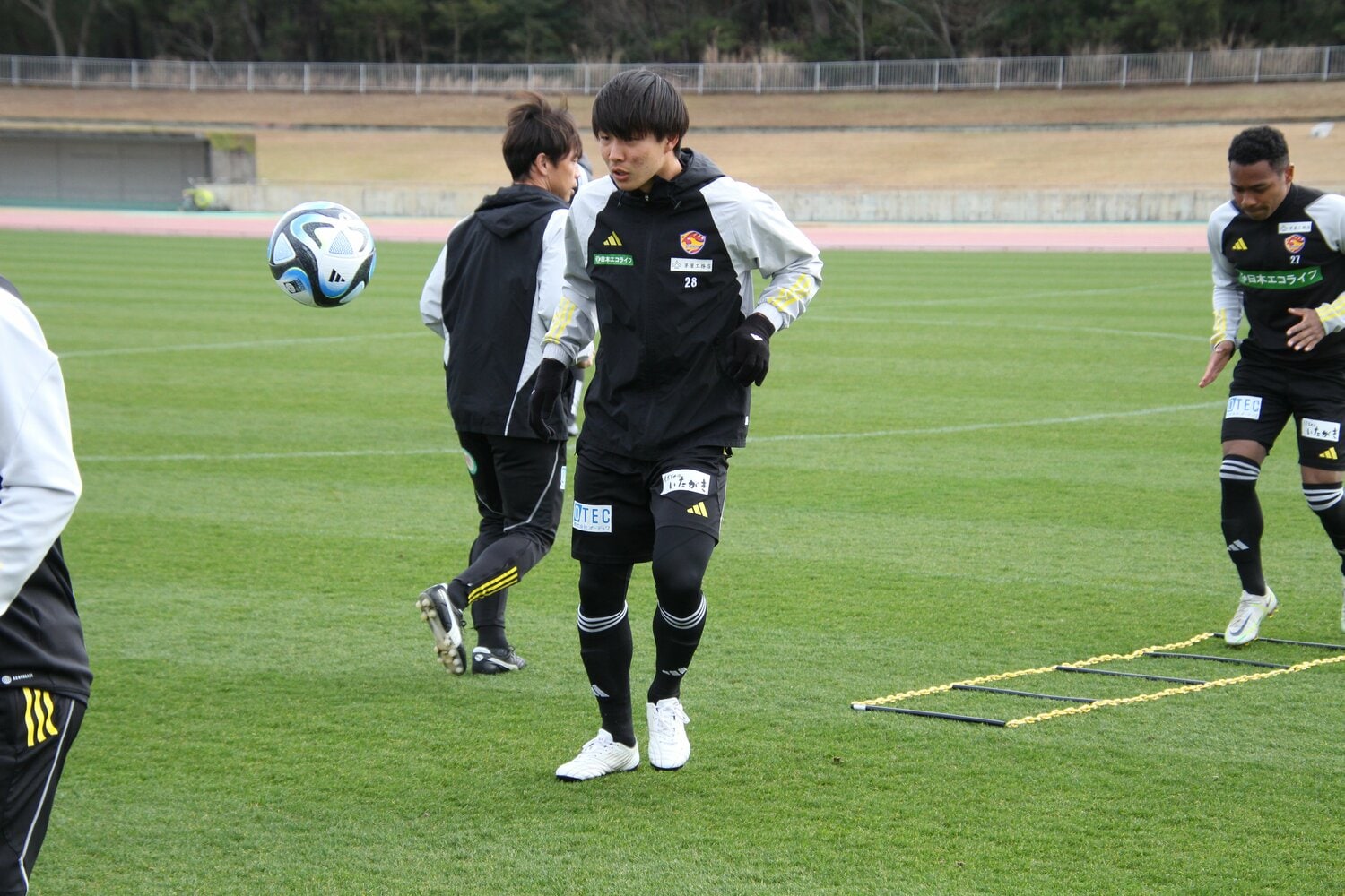 ベガルタ仙台ユース、産業能率大学を経て、今季から仙台の一員になったFW菅原龍之助（22歳）。昨季は特別指定選手として選手登録されていた　©︎Vegalta