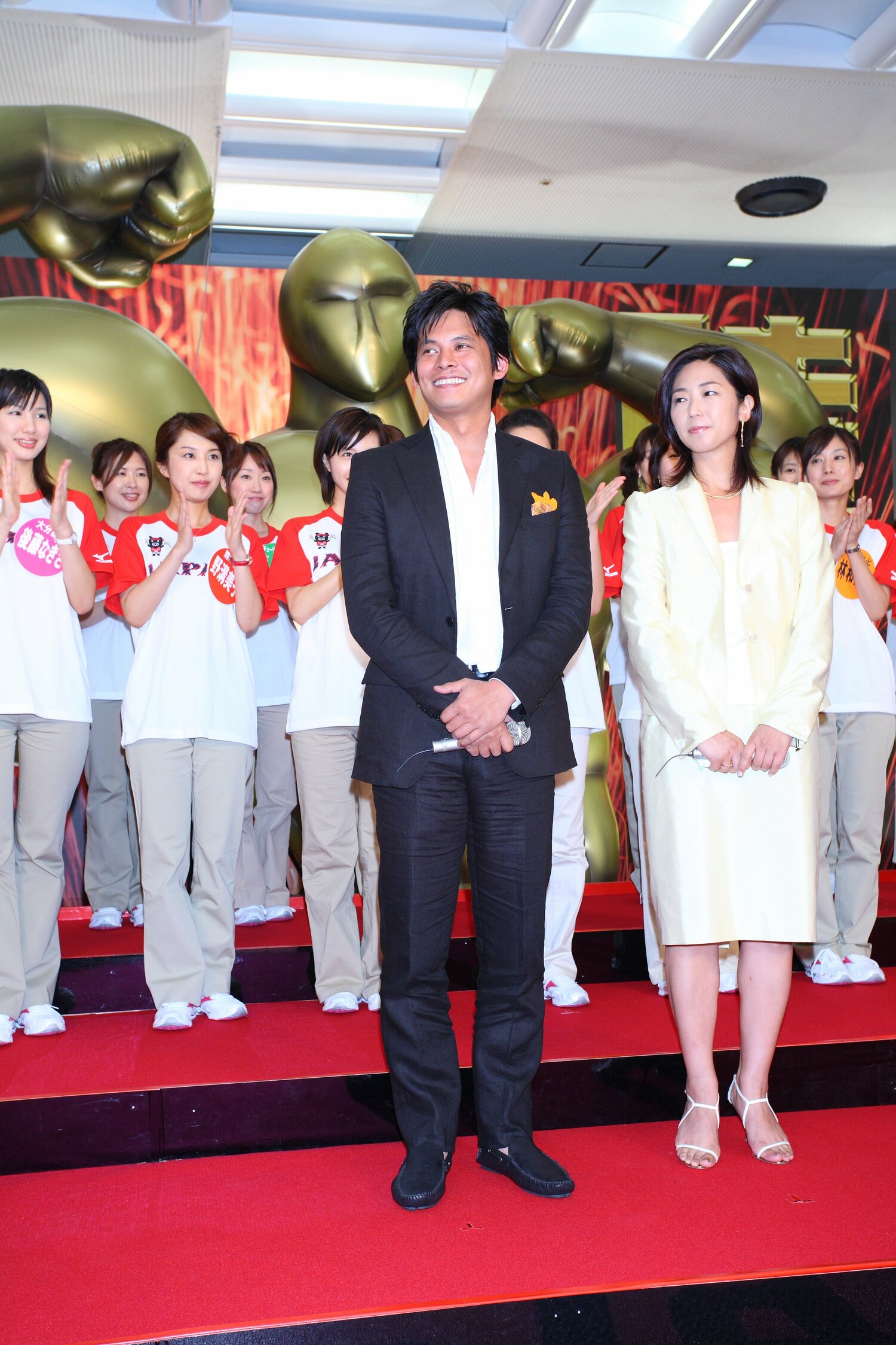 写真は2007年の世界陸上（大阪）製作発表　©BUNGEISHUNJU　