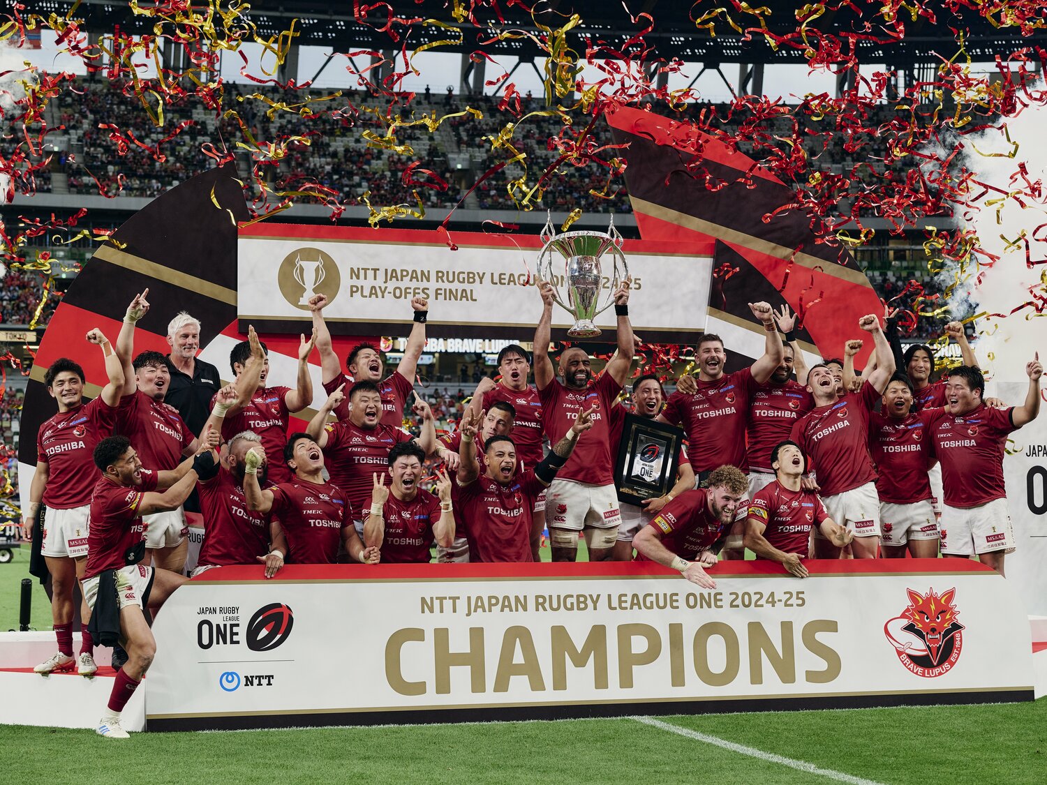 東芝の2連覇で幕を閉じた今季のリーグワン　©Yuki Suenaga