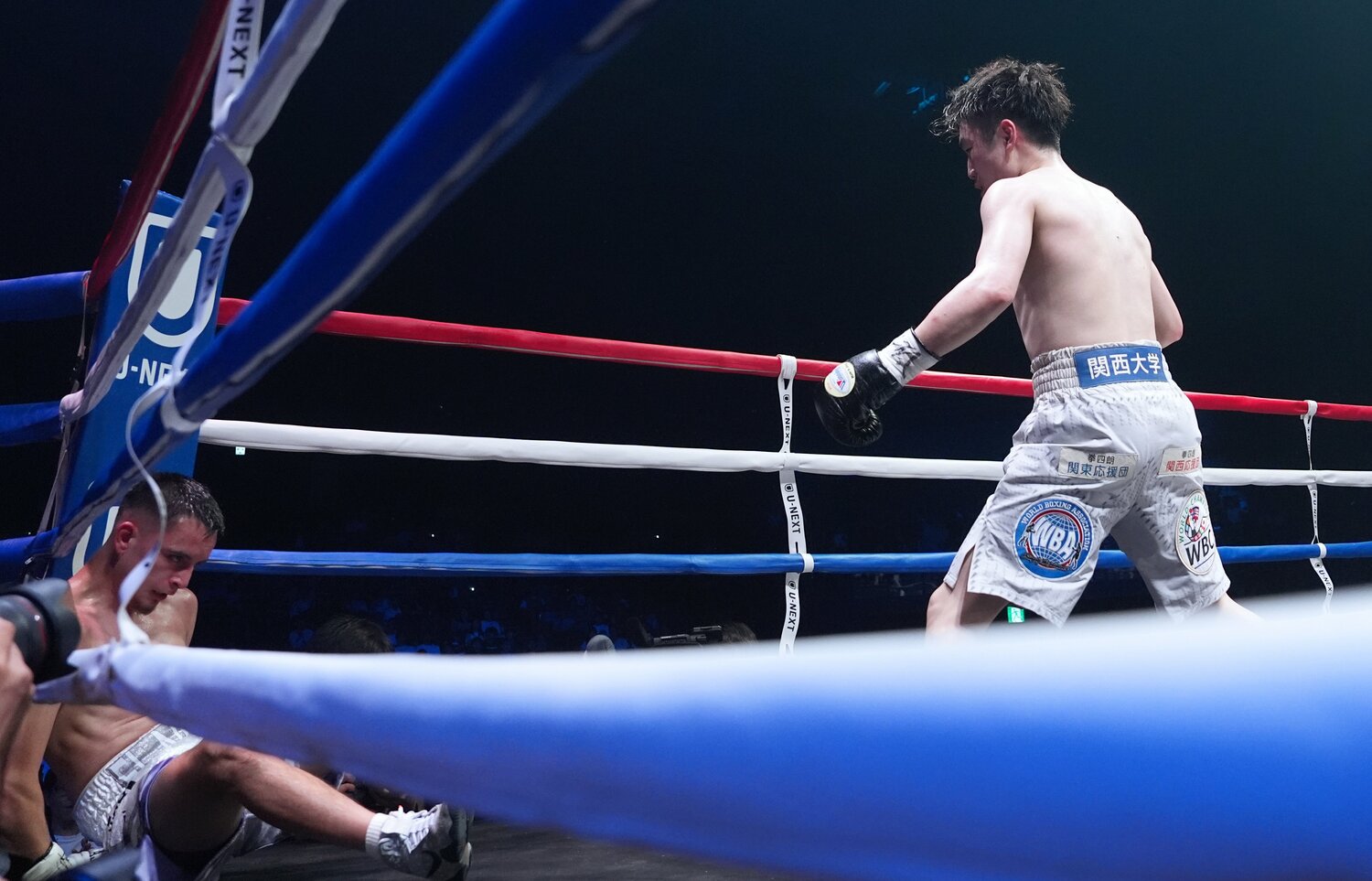 先にダウンを奪ったことが仇になったとグレイ記者は分析する　©︎Naoki Fukuda