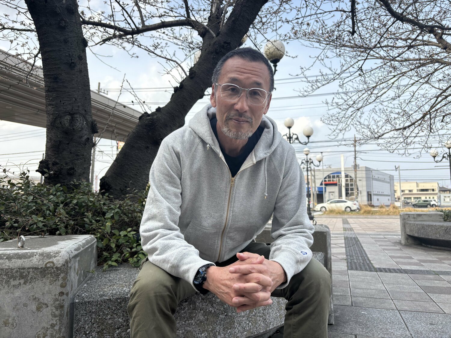 31年間勤めた鹿島アントラーズを退職した椎本邦一さん。スカウトとしての経験を次の道でも活かしたいと語った（筆者撮影）