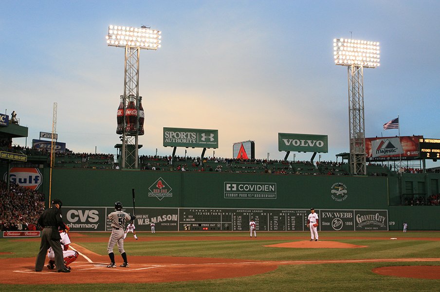 2人が戦った頃のフェンウェイパーク©Hideki Sugiyama