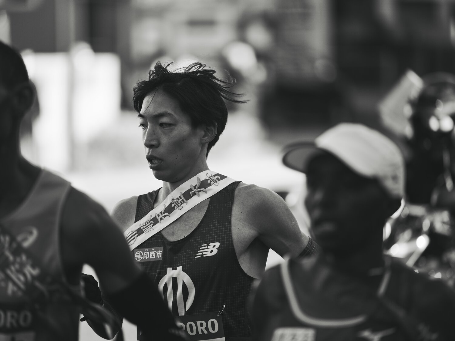 今年の箱根駅伝でエース区間の2区を走った順天堂大の三浦 ©︎Yuki Suenaga