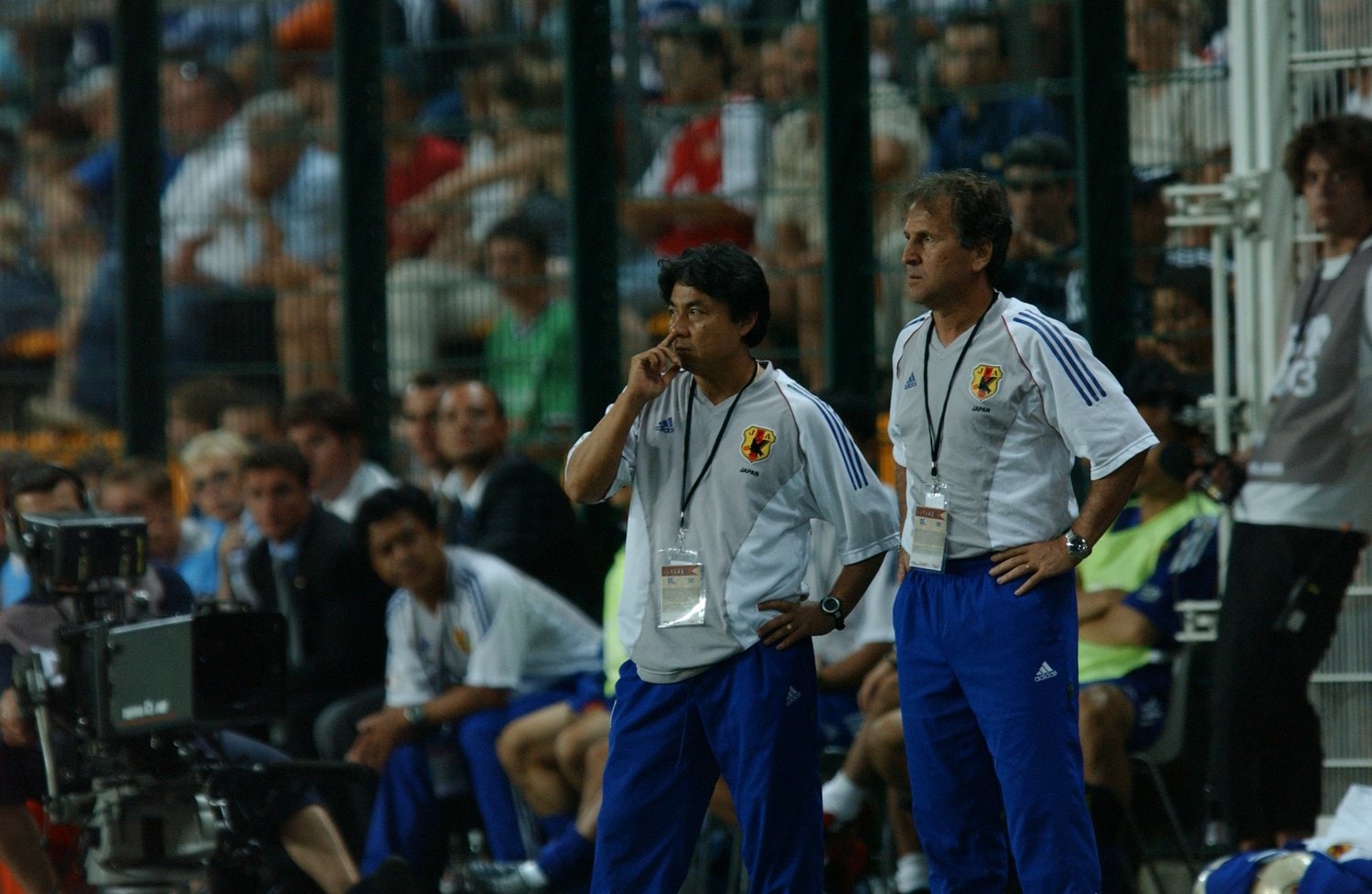 2003年コンフェデ杯のジーコ監督©Takuya Sugiyama