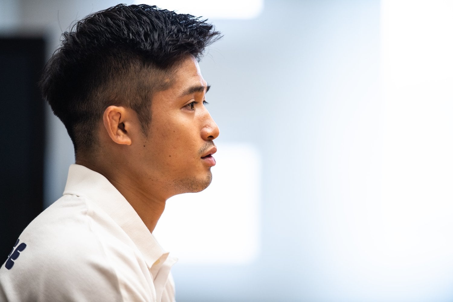 半年前の「24分間の死闘」を振り返る丸山　©Asami Enomoto