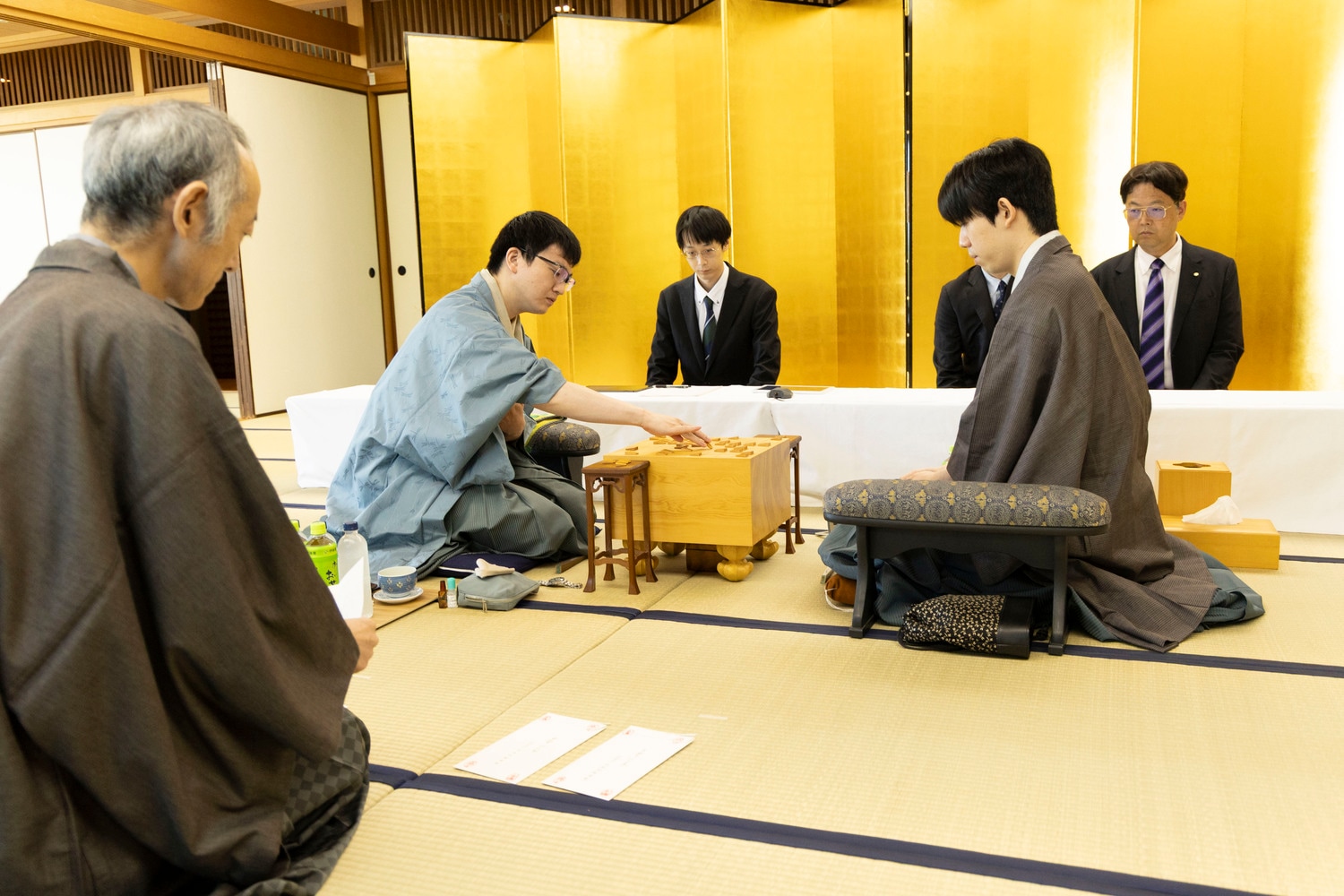 王位戦第4局 ©日本将棋連盟