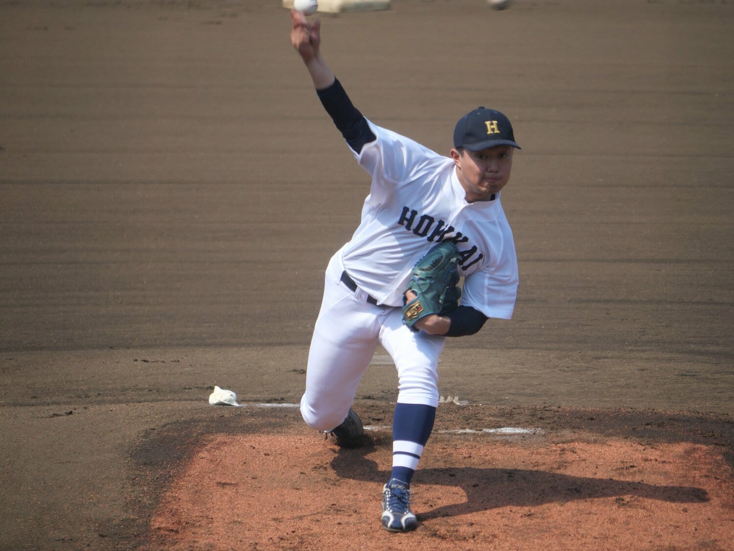 広島に4位指名を受けた工藤泰己(北海学園大)©︎PPAB.lab