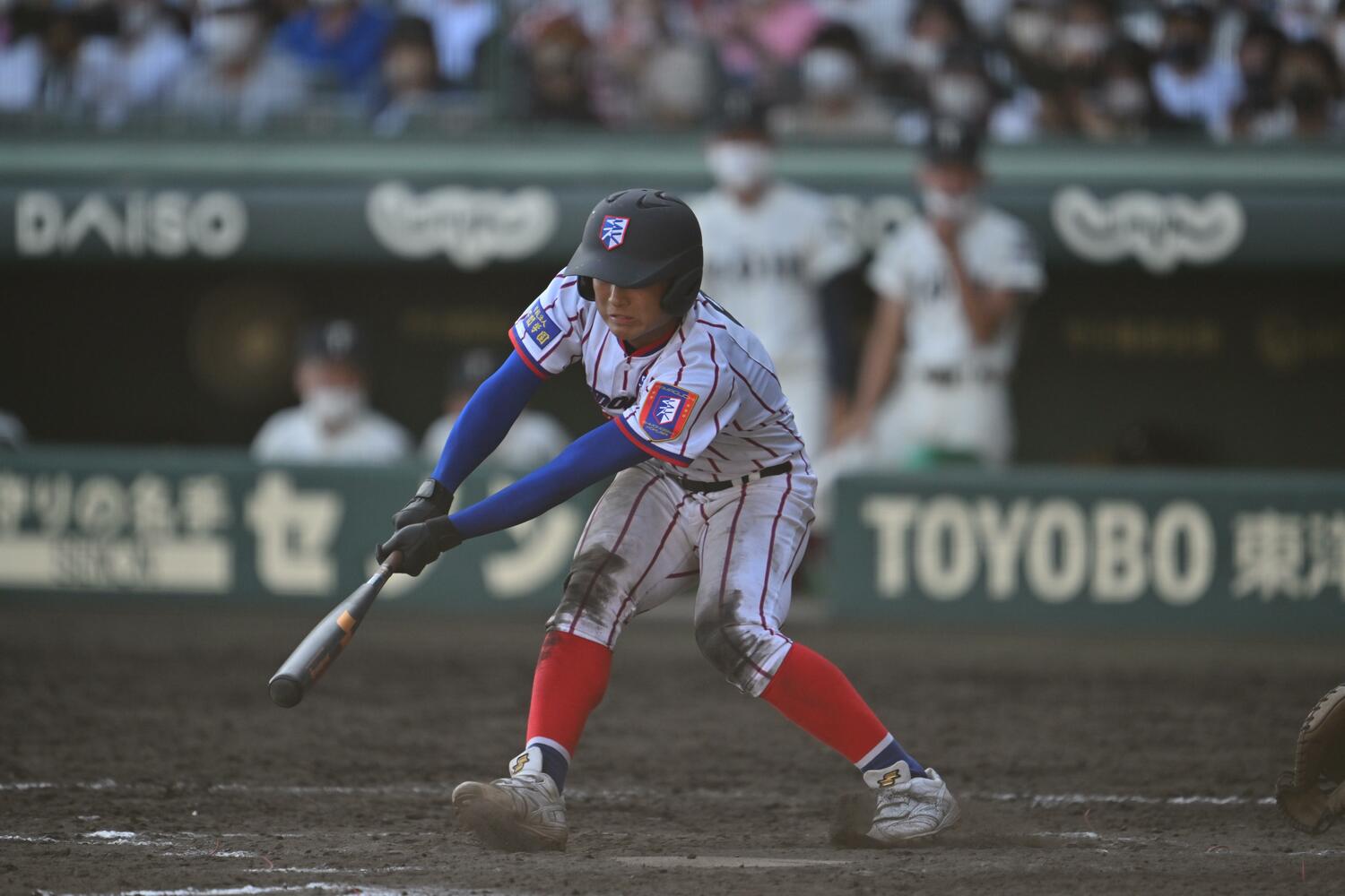 下関のバッティング©Hideki Sugiyama