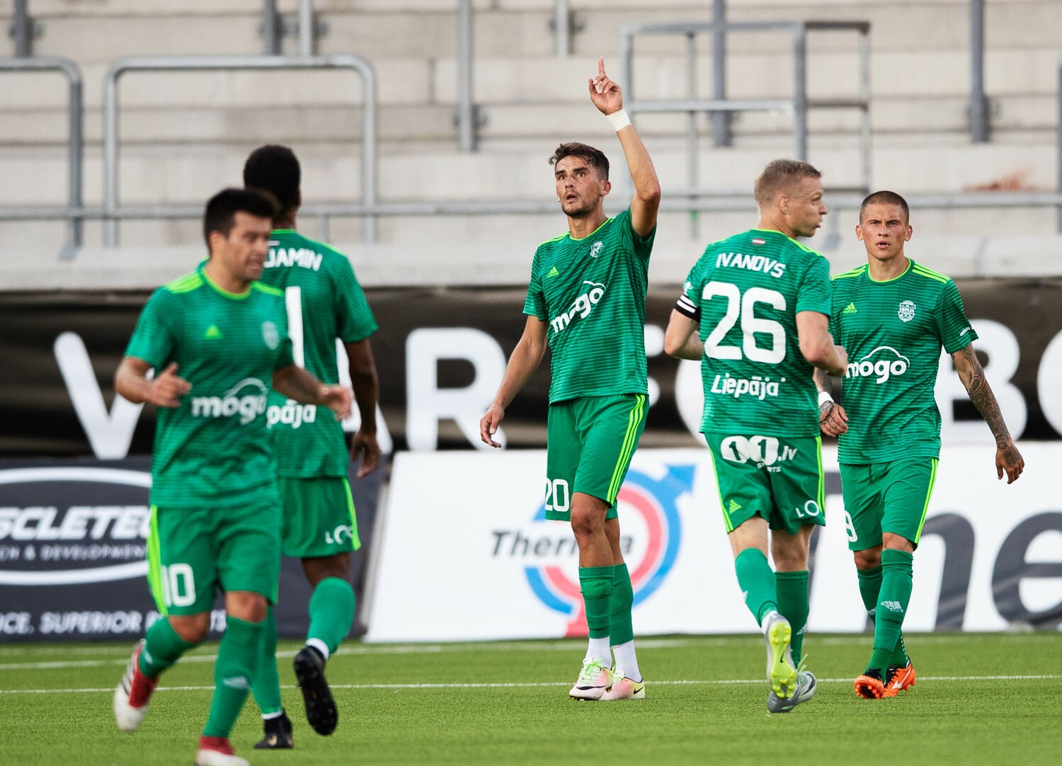 紆余曲折あって、ラトビアのFKリエパーヤに加入したが……　©Getty Images