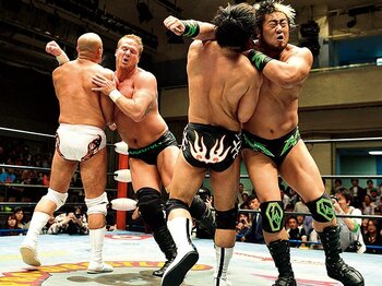 年末恒例、全日本の最強タッグ戦が熱い。~諏訪魔組の連覇を止められるか?~<Number Web> photograph by NIKKAN SPORTS