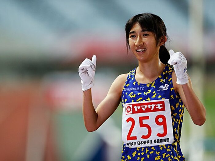 田中希実(21)vs廣中瑠梨佳(20)、“19人が周回遅れ”の新谷仁美……「神回だった」日本選手権を振り返る<Number Web> photograph by Takao Fujita