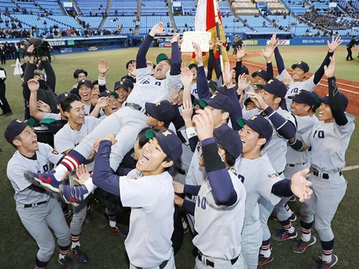 高校野球で無名→ドラフト上位指名。日本一の慶應大に見る逆転の要因。＜Number Web＞ photograph by Kyodo News