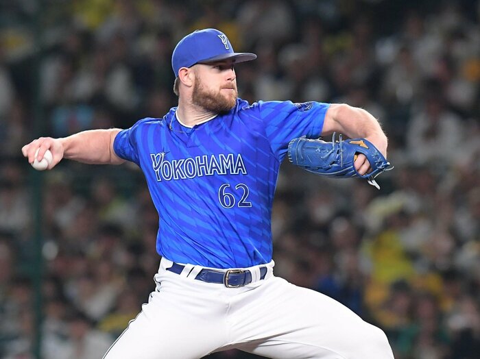 「“正義感”が強い男なんです」DeNAローワン・ウィックの武器は剛球よりもメンタリティー「三浦監督が抗議する姿で自分も闘争心が燃えたんだ」＜Number Web＞ photograph by SANKEI SHIMBUN