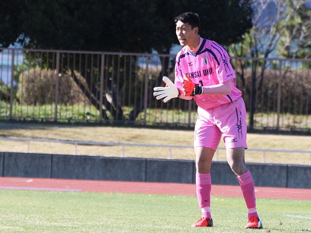 元日本代表GKの父と週1で特訓――。ヴィッセル内定・前川黛也の強み