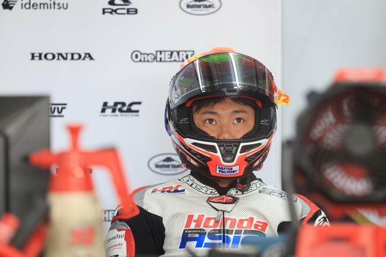 マレーシアGP予選での古里太陽　©Satoshi Endo