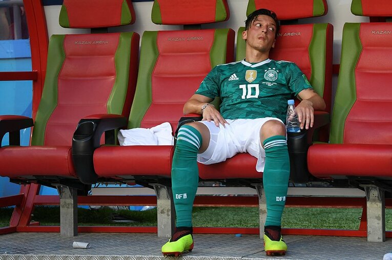 日韓W杯以降、ドイツ大会のブラジルをのぞいて前回王者はグループリーグで敗退している。ドイツもその罠にはまってしまった。 ／ photograph by Getty Images