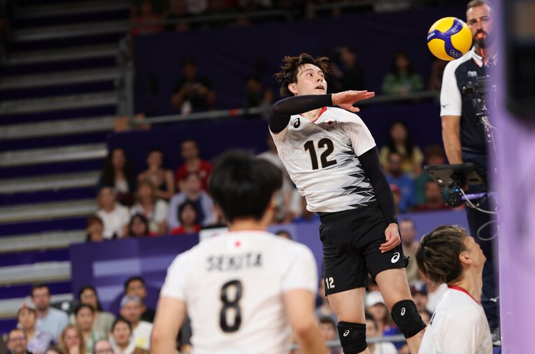 パリ五輪予選ラウンドvsアメリカ　©︎Tetsuya Higashikawa/JMPA