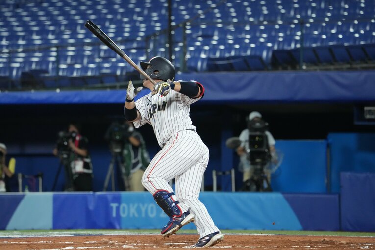 タイブレークでサヨナラ安打を放った甲斐　(C)Masaki Fujioka/JMPA