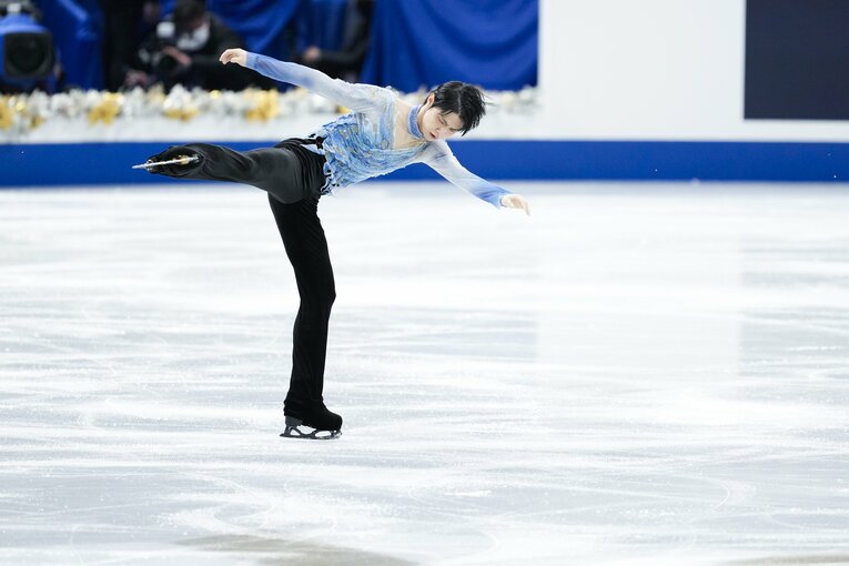 2021-2022シーズンのショートプラグラム『序奏とロンド・カプリチオーソ』　©Asami Enomoto