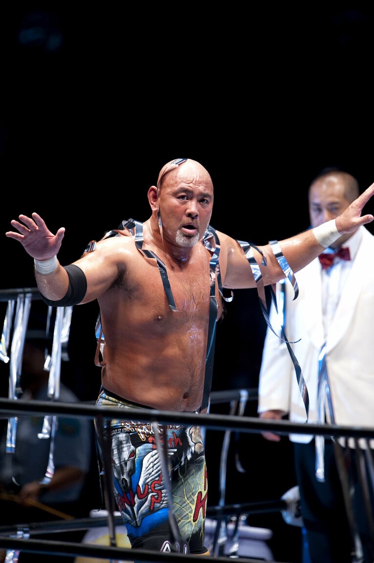 新日本プロレスデビュー20周年興行（2009年）©︎Toshiya Kondo