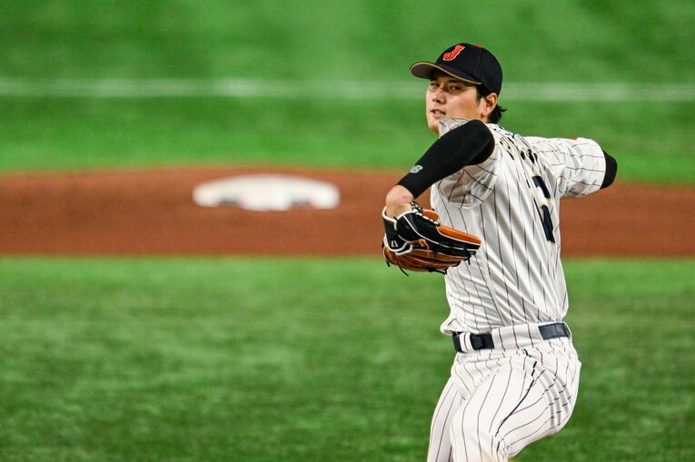 気迫溢れる大声を上げながらのピッチングも話題になった　©︎Nanae Suzuki