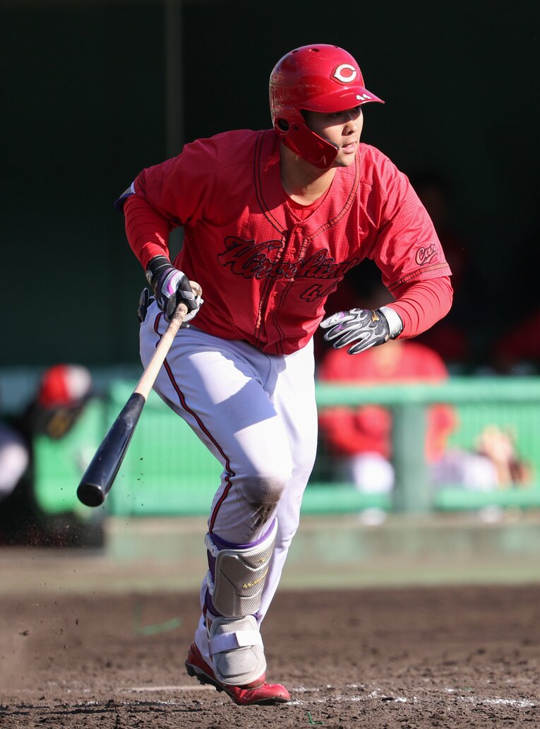 24年シーズンは64打席で打率.183だった林。入団3年目の輝きを取り戻せるか　©JIJI PRESS