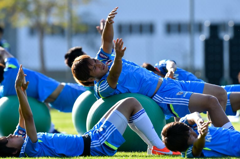 青山敏弘（2014年ブラジルW杯）　©︎JMPA