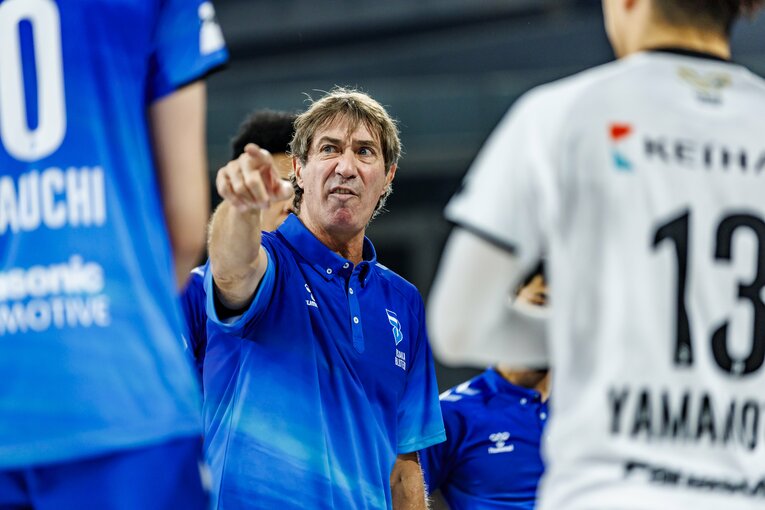 ロラン・ティリ監督（大阪ブルテオン）　©︎Kiichi Matsumoto