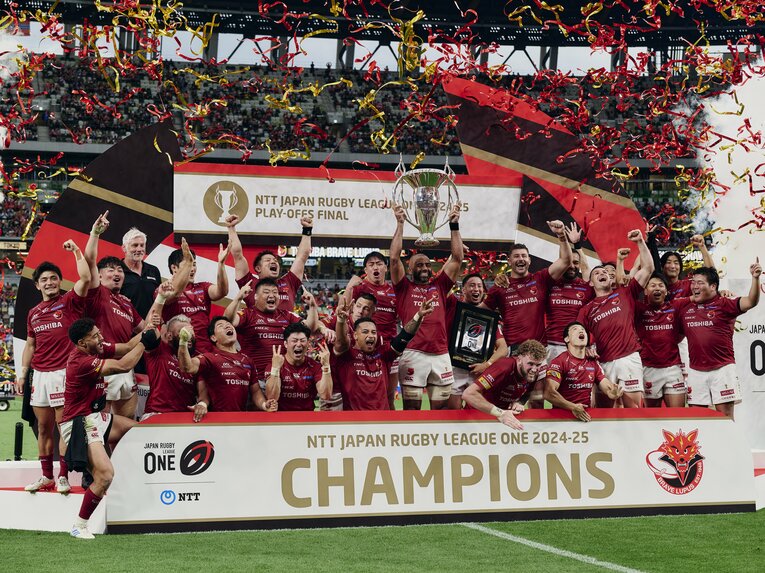 東芝の2連覇で幕を閉じた今季のリーグワン　©Yuki Suenaga