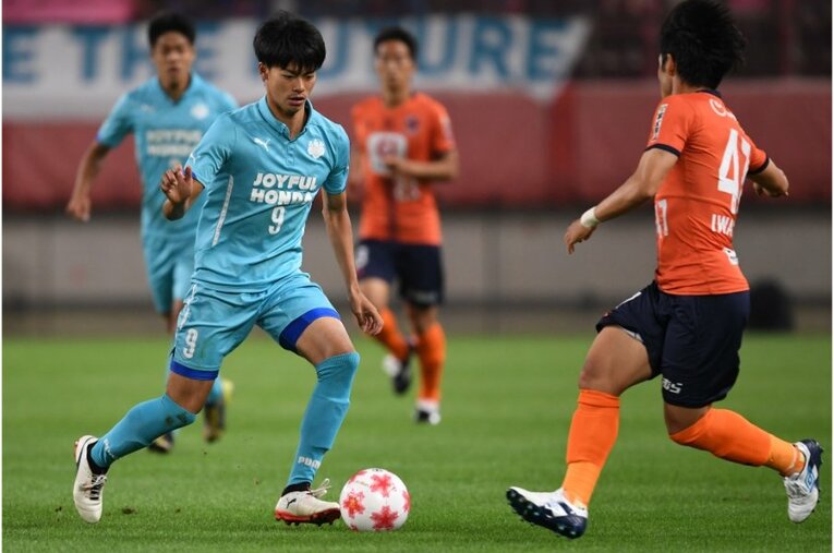 2017年の三笘薫（20歳）　©Getty Images