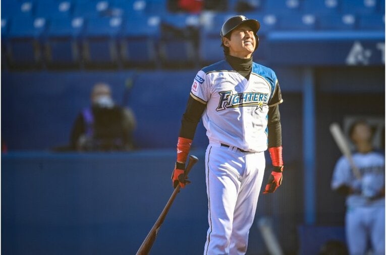 2020年トライアウトの新庄ビッグボス　©Nanae Suzuki