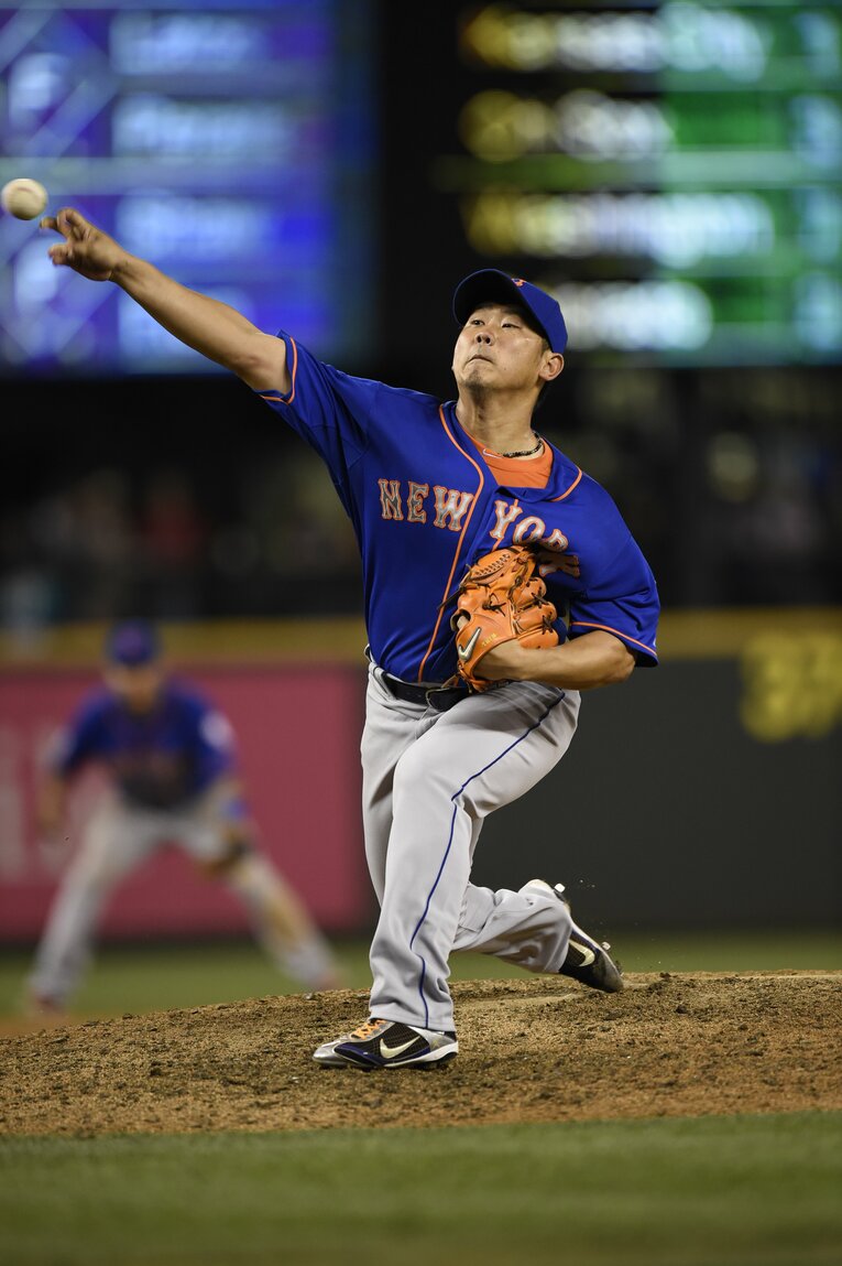 メッツ時代の松坂大輔　©︎Naoya Sanuki