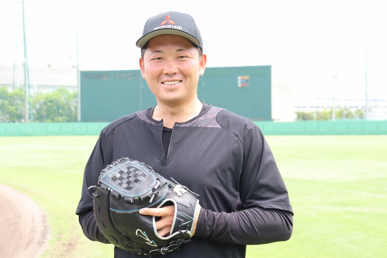 現在の二橋さん。今季から三菱重工East→Westに移籍し、30歳となったいまも現役を続けている　©Genki Taguchi