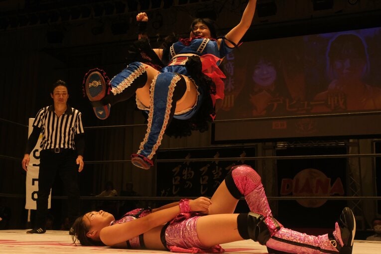 ディアナの“小学生レスラー”NENE　©Norihiro Hashimoto