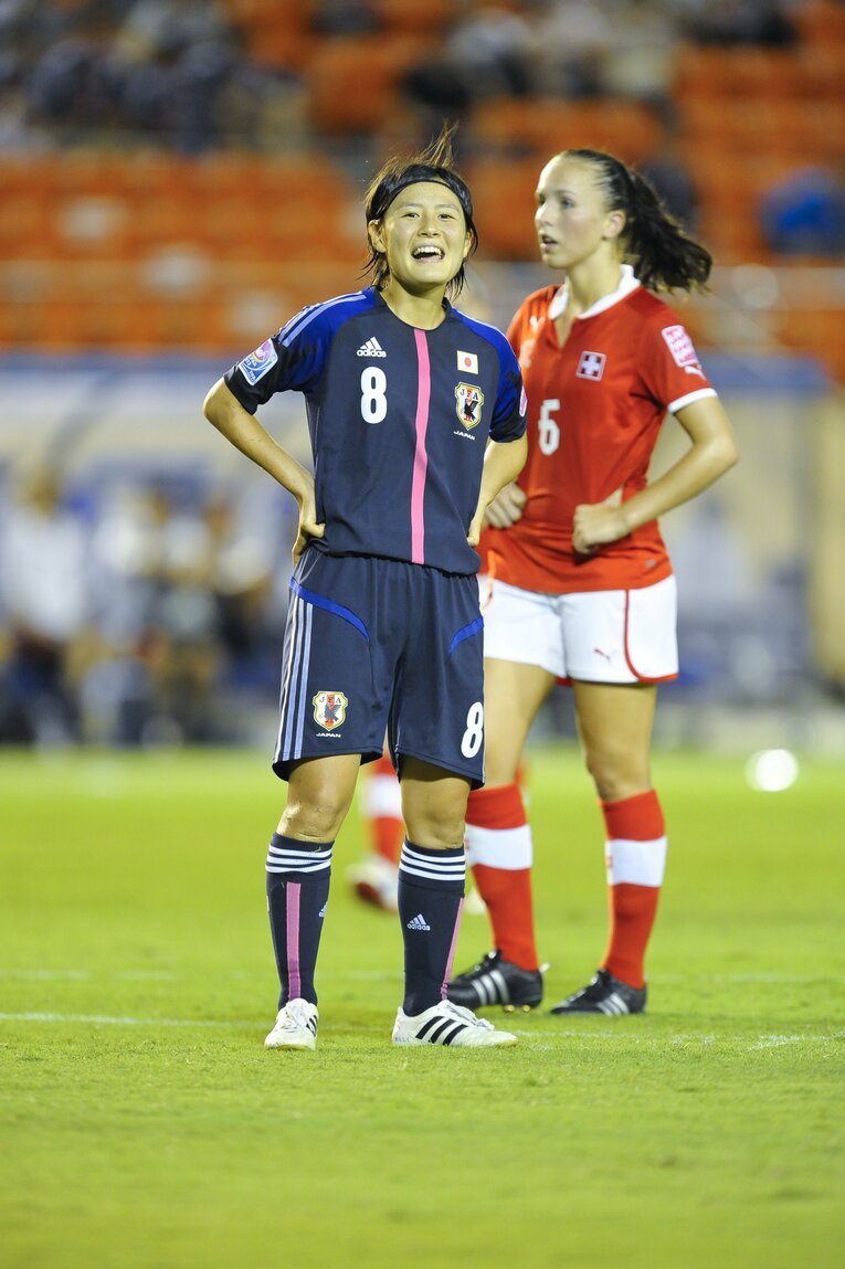 FIFA U-20女子ワールドカップに出場した当時18歳の猶本光（2012年）©︎Toshiya Kondo
