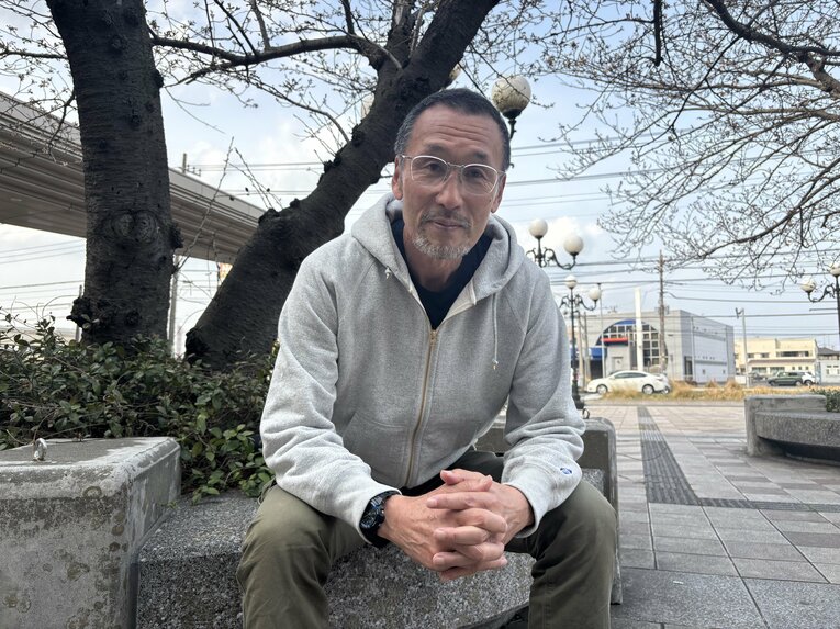 31年間勤めた鹿島アントラーズを退職した椎本邦一さん。スカウトとしての経験を次の道でも活かしたいと語った（筆者撮影）