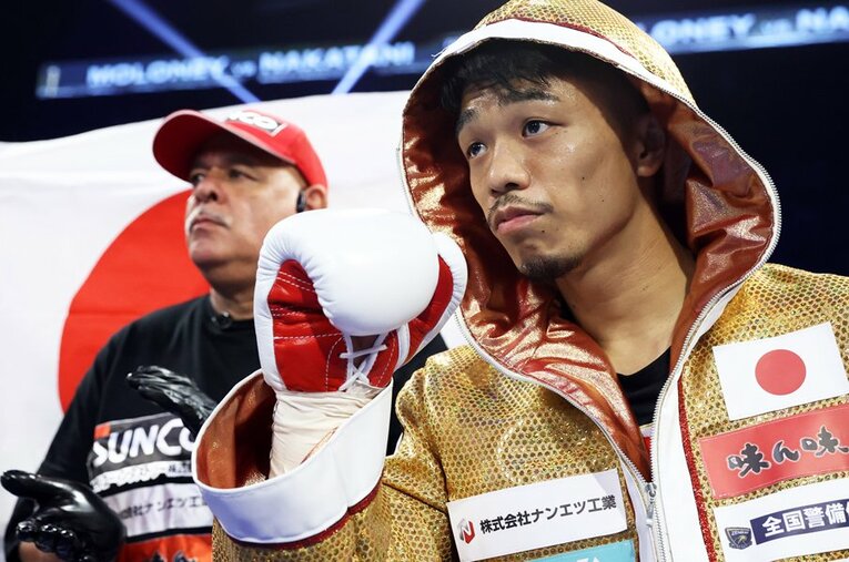 “ネクストモンスター”と称される中谷潤人。WBO世界スーパーフライ級王者として初の防衛戦に挑む　©Getty Images