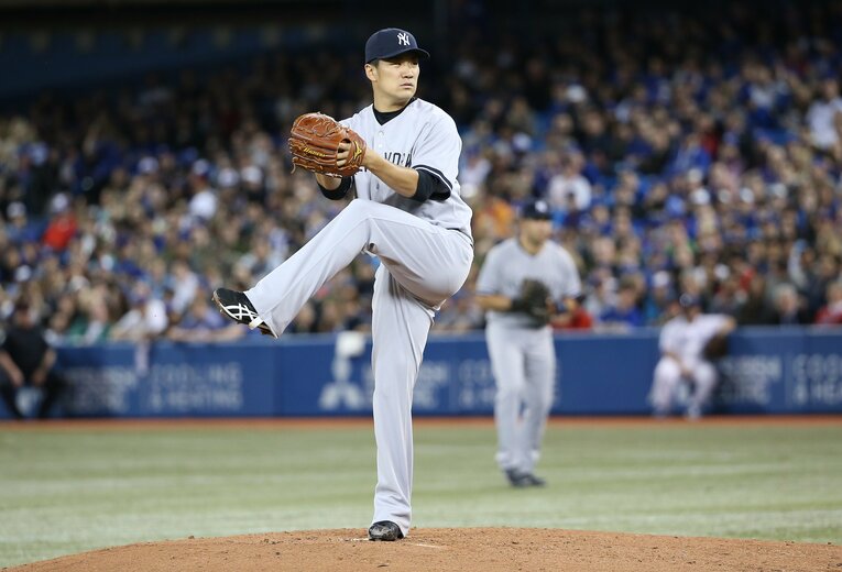 メジャーデビューのブルージェイズ戦　©Getty Images